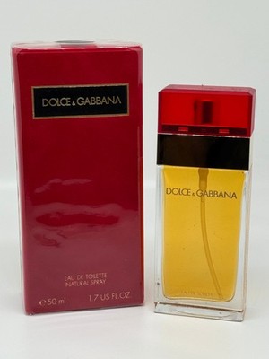 DOLCE GABBANA RED FOR WOMEN oz 50 ML Eau De Toilette Spray