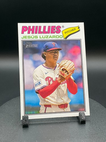 2026 Topps Heritage #168 Jesús Luzardo | Baseball Card