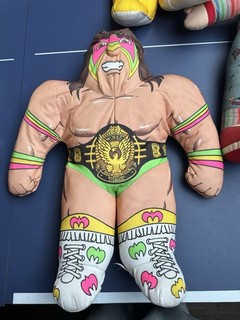 WWF Wrestling Tonka Buddy Buddies Ultimate Warrior Plush Toy Figure Rare Hasbro