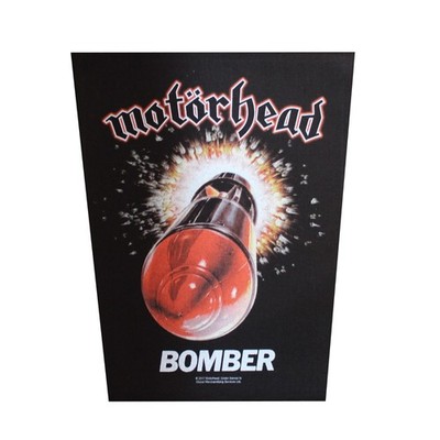 Large Motorhead Bomber Sew On Battle Jacket Back Patch - OFFICIAL