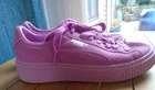 Puma Basket Platform Pink  Suede Leather sneakers/trainers