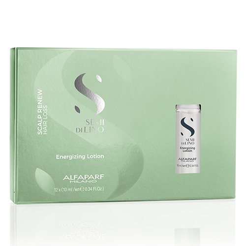 Alfaparf Milano Semi Di Lino Scalp Renew Energizing Lotion 12X10Ml-image