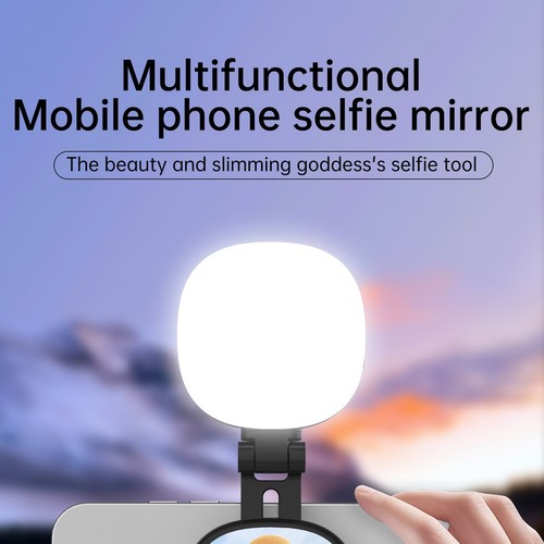 Compact Folding Magnetic Selfie Light LED Fill Light with Battery Power - Picture 4 of 12