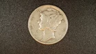 1943 S Mercury Dime 90% SILVER  Free Shipping+ Tracking - 001
