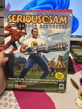 Vintage Serious Sam -The Second Encounter Small Box for PC