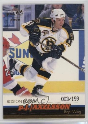 1999-00 Pacific Gold /199 PJ Axelsson #18 n1u
