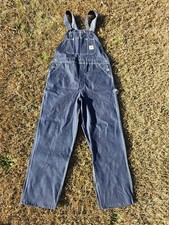 NOS 1980s 40x32 Carhartt Denim Overalls Estate Find