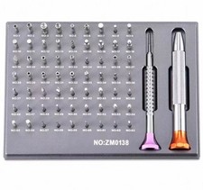 63 Tips Watch Screwdriver Set Assortment Tool Kits Watch Repair Tool