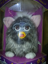 Vintage 1998 Tiger Electronics "Gray Owl" Furby Model 70- 800 NIB/Factory Seal