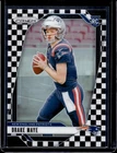 ****2024 Panini Prizm Drake Maye Black White Checker RC New England Patriots 329
