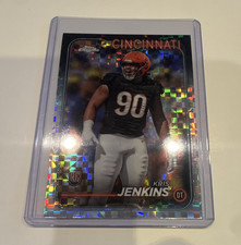 Topps 2024 Chrome Kris Jenkins Cincinnati Bengals RC Rookie #250 Football Card. rookie card picture
