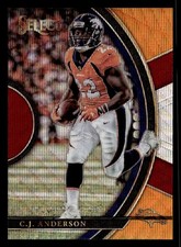 2017 PANINI SELECT C.J. ANDERSON 56 MINT TRI-COLOR 14/199 DENVER BRONCOS