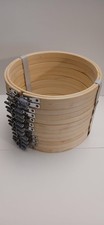 Set of 12 6-Inch Round Embroidery Hoops for Crafting and Decoration