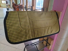 Abetta Reversible Pad 32X30 Yellow Plaid 