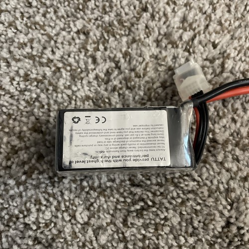 Tattu 1300mAh 14.8V 75C 4S Shorty Lipo Batteries XT60 Plug - Picture 2 of 4