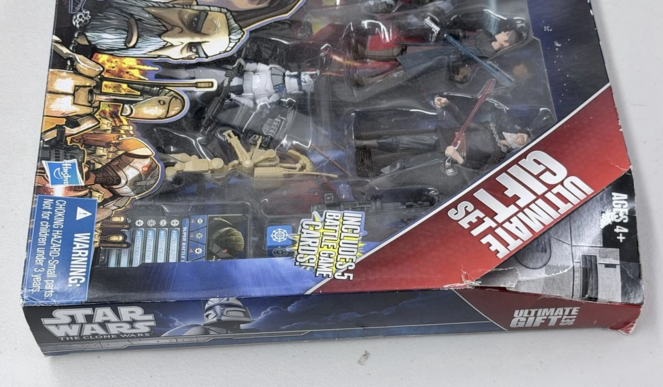 Juego de figuras de acción Star Wars The Clone Wars Ultimate Gift Set 3,75" Dooku Rex Foto 3 de 4