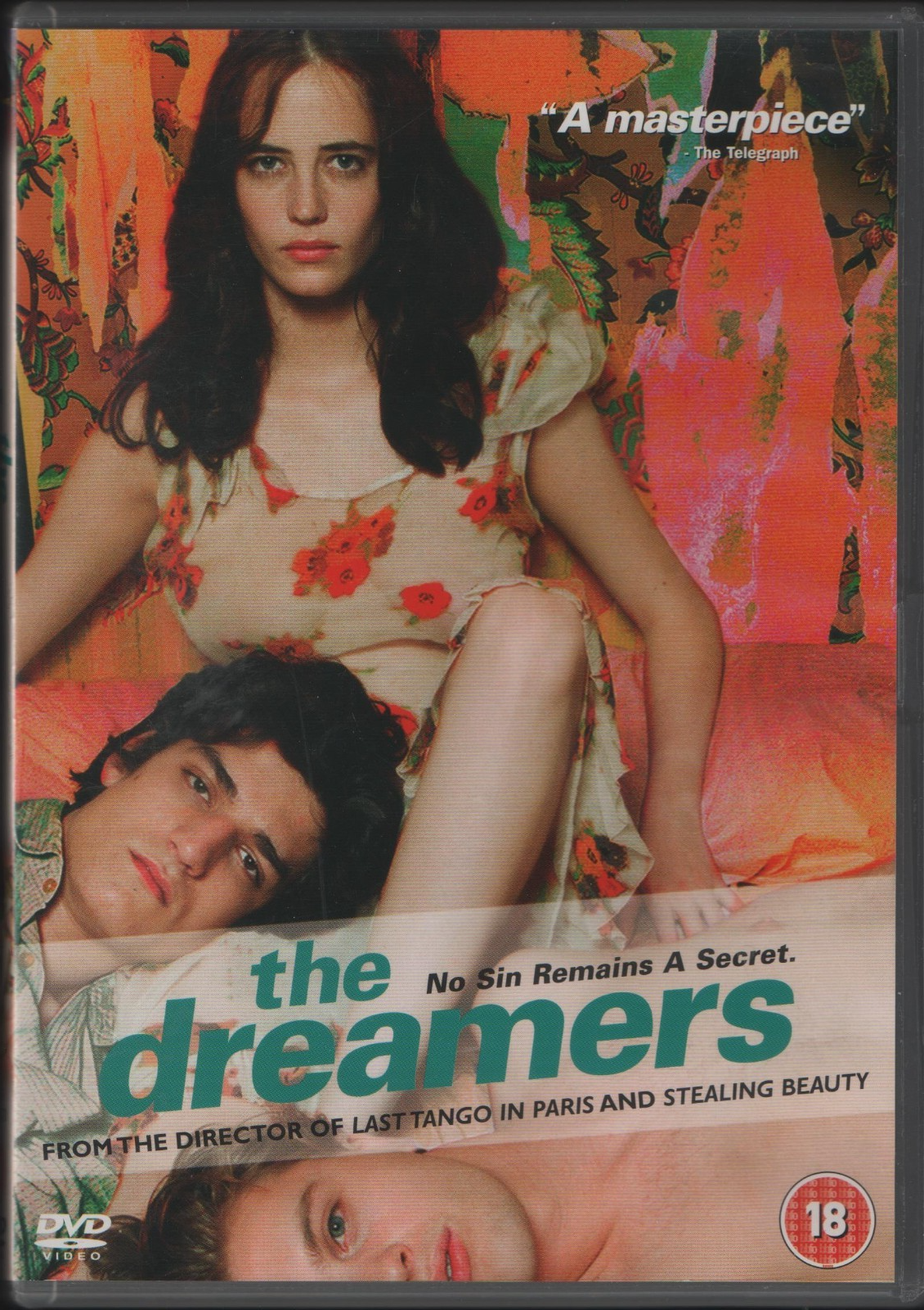 The Dreamers (DVD 2004) Eva Green erotic romantic drama Dir. Bernardo Bertolucci