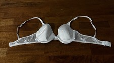 Olga Vintage Bra Women  s Size 34b White Lace