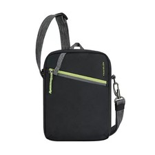 NWT Travelon Greenlander Anti Theft Small Travel Crossbody Bag Purse Black RFID