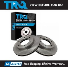 TRQ Front Disc Brake Rotors Pair Set of 2 for Honda Passport Isuzu Rodeo Axiom