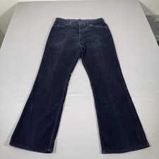 Vintage Levis Pants Mens 36x30 Blue 517 Bootcut Corduroy Western Cowboy USA 80s