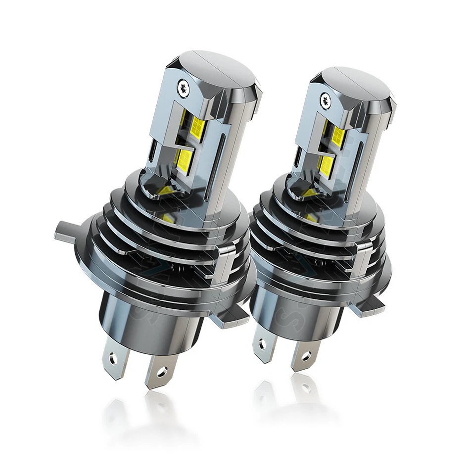 Kit de faros LED H4 9003 6000K bombillas de haz alto/bajo para Toyota Prius 2001-2008 Foto 2 de 4