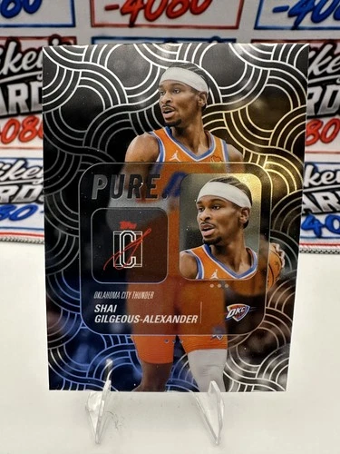 2025 Topps Signature Shai Gilgeous-Alexander Base (RAW)