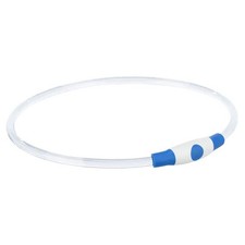 Kołnierz Trixie USB -Lampa błyskowa Świecąca Akumulator TPU Niebieski