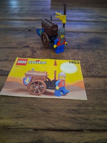 LEGO Castle: Treasure Cart (1463) 100% complete with instructions