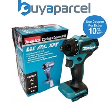 Makita DDF083Z 18v LXT 6.35mm Drill Driver Cordless Brushless 1/4" Hex - Bare