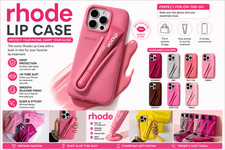 Rhode "Summer Lip Gloss"  3D Silicone Case For iPhone 17 Pro Max 16 15 14 13 12