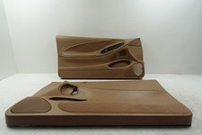 1994-1998 Oem Ford Mustang Tan Door Panels Front Pair 94-98 W8651