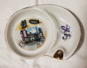 Vintage SECO Japan Ashtray Featuring Reno Nevada