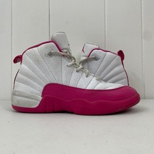 Air Jordan Retro XII 12 Vivid Pink 2016 510816-109 Preschool Size 2.5Y No Box