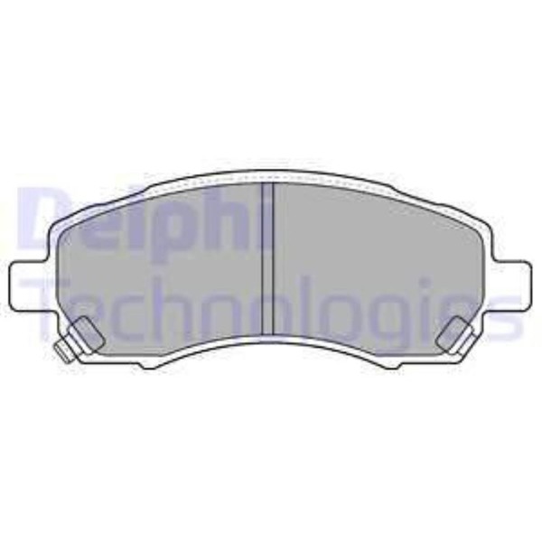 Delphi BremsbeläGe Bremsbelegsatz Vorne FüR Subaru Legacy III Station Wagon-image