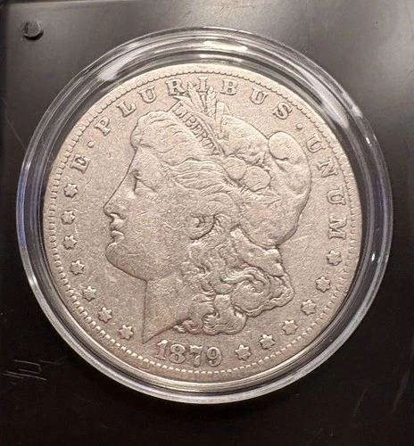 🔥1879-0 Morgan Dollar 90% Silver CoinSnap analysis is Fine to AU🔥
