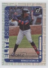2021 Panini Donruss Elite Series Vector Ronald Acuna Jr #ES4 0kr5