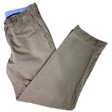 Vtg Polo Ralph Lauren Pants Mens 34x32 Beige  Preppy Military GI Pant W/ Flaw