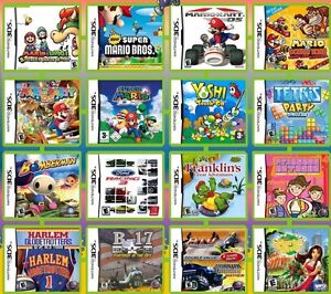 999 Nds Games In One Nintendo Ds Dsi 3ds 3ds Xl Boys Ebay