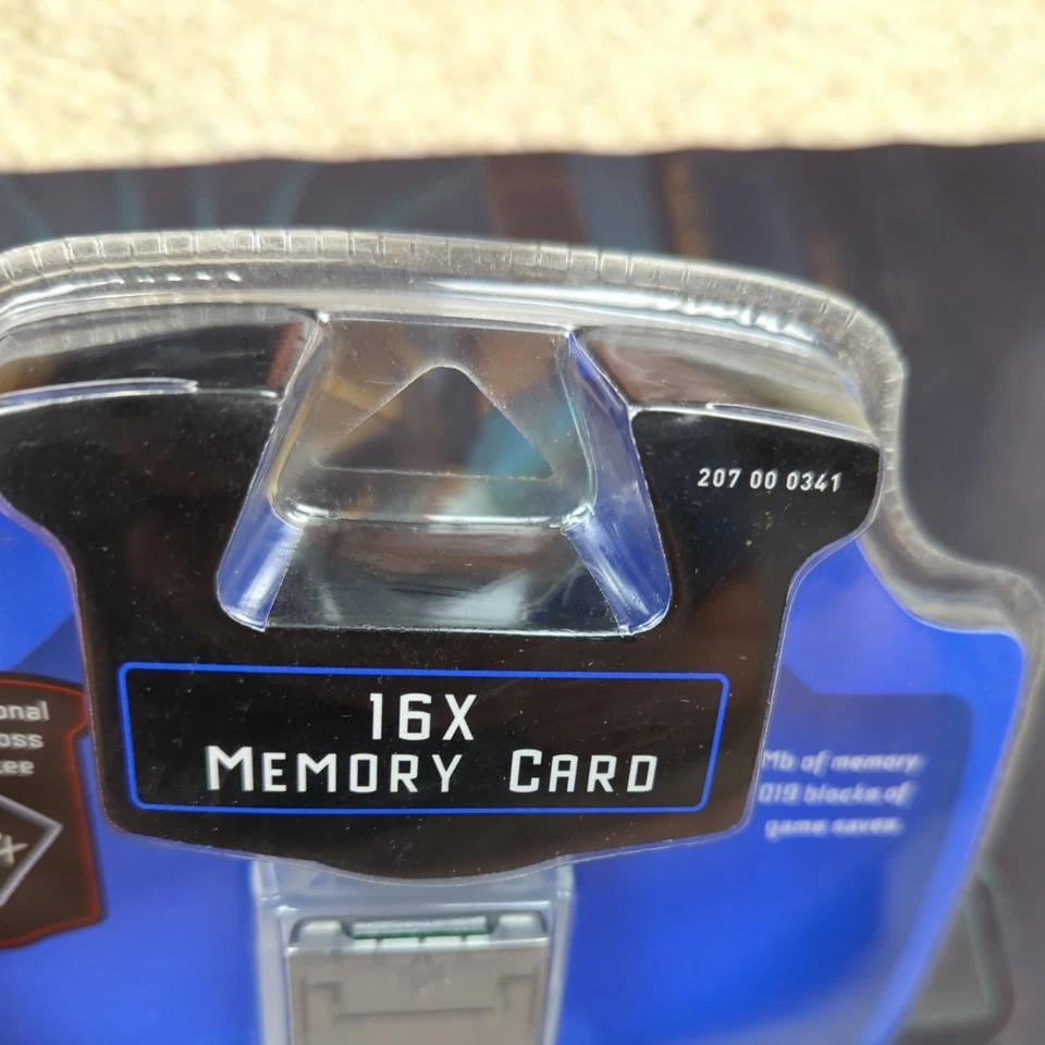 Mad Catz 任天堂 Gamecube 16x 存储卡 全新 Blister NOS 2004 — 第 4/4 张图片