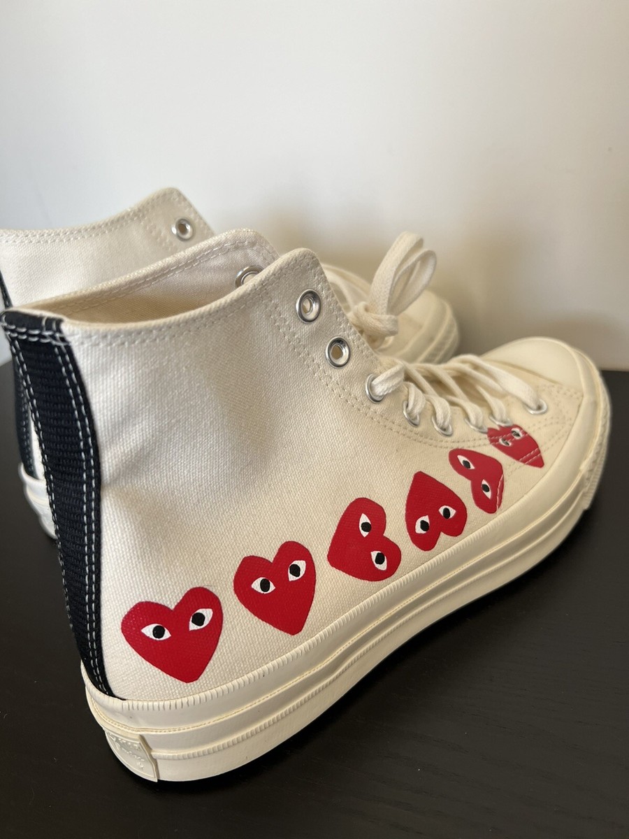 MENS CONVERSE CHUCK TAYLOR HI COMME DE GARcons 162972C MULTI