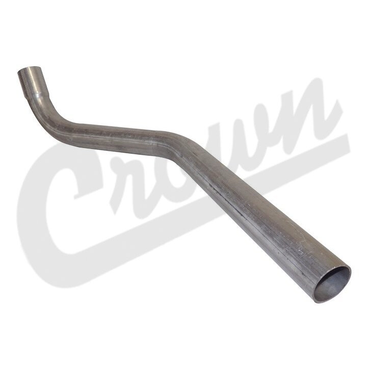Tube d'échappement Jeep CJ 4 cylindres 134cui en acier renforcé anti-corrosion