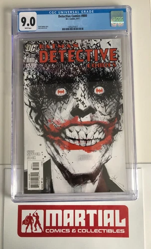 Classic Jock Joker cover Batman in Detective Comics #880 comic CGC 9.0