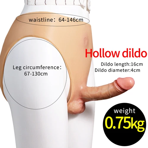 Pantalones de Silicona Realistas Juegos con disfraces Travesti Ropa Interior T-back Panty Gay Mujeres - Imagen 14 de 19