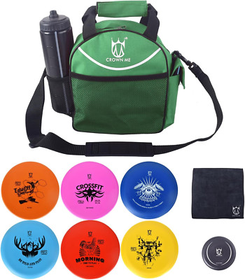 Disc Golf Set with 6 Discs and Mini Disc and Starter Disc Golf Bag DISC GOLF SET