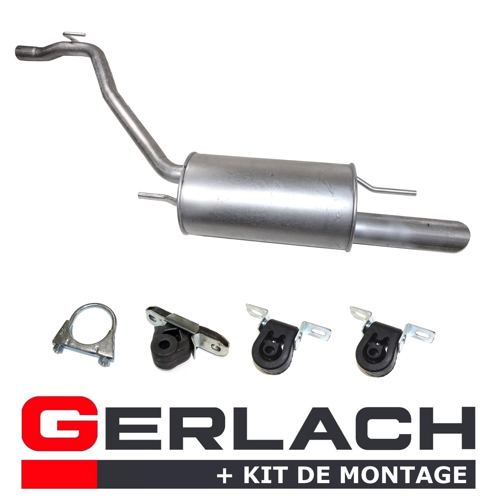 Silencieux arriere F312 pour VW Transporter IV 2.0 2.5 2.8 VR6