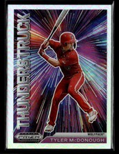 2021 Panini Prizm Draft Picks #T-TM Tyler McDonough Thunderstruck card
