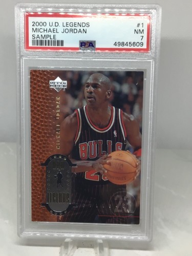 Michael Jordan Sample #1 2000 Upper Deck Legends card