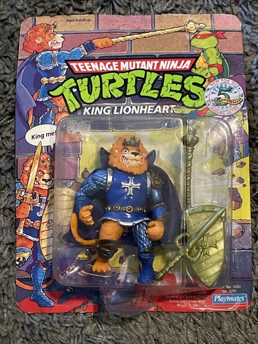 Playmates  TMNT King Lionheart Ninja Turtles 1991 ...