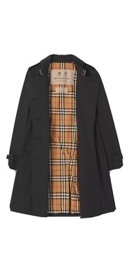 Burberry Heritage Chelsea Belted Trench Coat Short Length US 0 UK